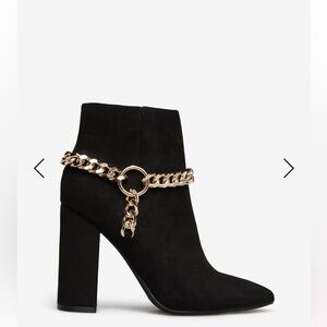 Cayna Chain Detail Booties